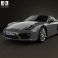 Porsche Cayman 2013 3d model