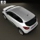 Renault Captur 2014 3d model