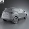 Renault Captur 2014 3d model