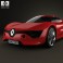 Renault DeZir with HQ interior 2012 3d model
