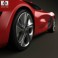 Renault DeZir with HQ interior 2012 3d model