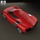 Renault DeZir with HQ interior 2012 3d model