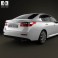 Renault Latitude with HQ interior 2013 3d model