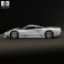 Saleen S7 Twin Turbo 2009 3d model