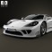 Saleen S7 Twin Turbo 2009 3d model