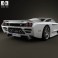 Saleen S7 Twin Turbo 2009 3d model
