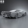 Saleen S7 Twin Turbo 2009 3d model