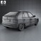 Skoda Felicia 1998 3d model