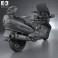 Suzuki Burgman (Skywave) AN650 Executive 2012 3d model