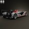 Audi R15 TDI 2010 3d model