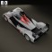 Audi R15 TDI 2010 3d model