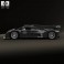 Audi R18 TDI 2011 3d model