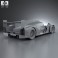 Audi R18 TDI 2011 3d model