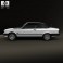 BMW 3 Series convertible (E30) 1990 3d model