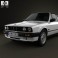 BMW 3 Series convertible (E30) 1990 3d model
