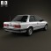 BMW 3 Series coupe (E30) 1990 3d model