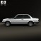 BMW 3 Series coupe (E30) 1990 3d model