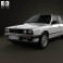 BMW 3 Series sedan (E30) 1990 3d model