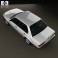 BMW 3 Series sedan (E30) 1990 3d model