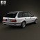 BMW 3 Series touring (E30) 1990 3d model