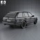 BMW 3 Series touring (E30) 1990 3d model