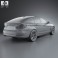 BMW 3 Series Gran Turismo (F34) 2013 3d model