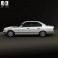 BMW 5 Series sedan (E34) 1993 3d model