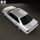 BMW 5 Series sedan (E34) 1993 3d model