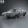 Buick Riviera 1963 3d model