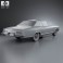 Buick Riviera 1963 3d model
