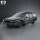 Buick Roadmaster wagon 1991 3d model