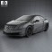Cadillac ELR 2014 3d model