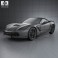 Chevrolet Corvette Stingray (C7) Coupe 2014 3d model
