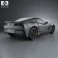 Chevrolet Corvette Stingray (C7) Coupe 2014 3d model