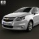 Chevrolet Sail hatchback 2012 3d model