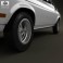 Chevrolet Vega hatchback 1971 3d model