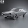 Chevrolet Vega hatchback 1971 3d model