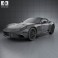 Ferrari P540 Superfast Aperta 2010 3d model