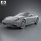 Ferrari P540 Superfast Aperta 2010 3d model