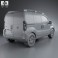 Fiat Fiorino Combi 2011 3d model