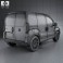 Fiat Fiorino Panel Van 2011 3d model