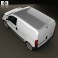 Fiat Fiorino Panel Van 2011 3d model