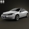 Ford Cougar 2002 3d model