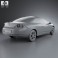 Ford Cougar 2002 3d model