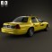 Ford Crown Victoria New York Taxi 2005 3d model