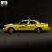 Ford Crown Victoria New York Taxi 2005 3d model