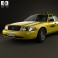 Ford Crown Victoria New York Taxi 2005 3d model