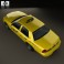 Ford Crown Victoria New York Taxi 2005 3d model