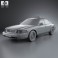 Ford Crown Victoria New York Taxi 2005 3d model