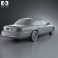 Ford Crown Victoria New York Taxi 2005 3d model